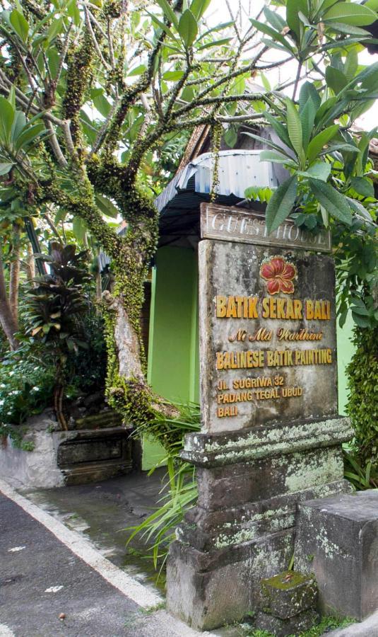 Batik Sekar Bali Guest House Ubud Eksteriør bilde